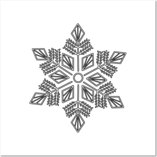 Snowflake Posters and Art